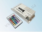 RGB Music-контроллер IR 60Вт 12В white (24 кнопки)